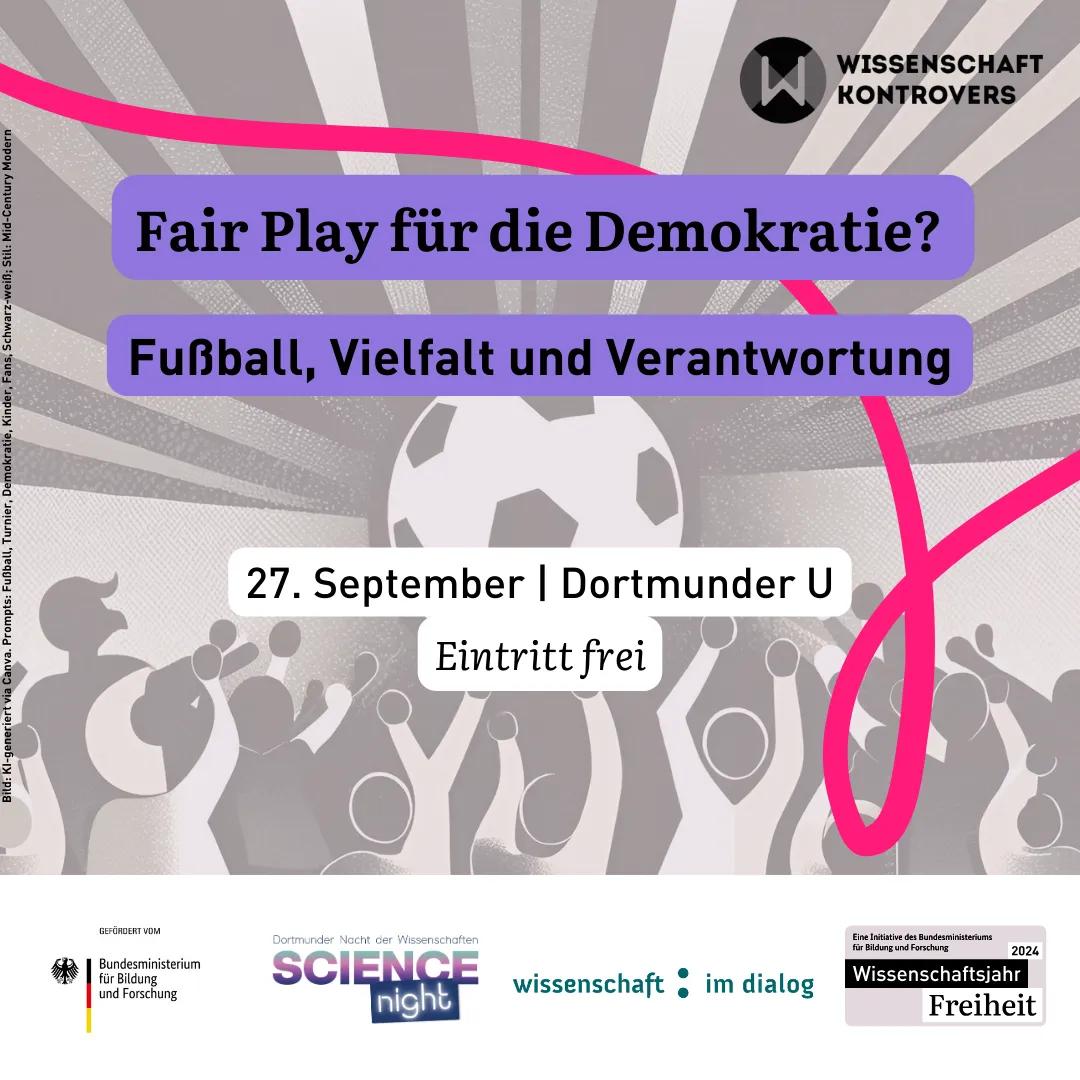 Science Night: Fair Play für die Demokratie? Fußball, Vielfalt und Verantwortung