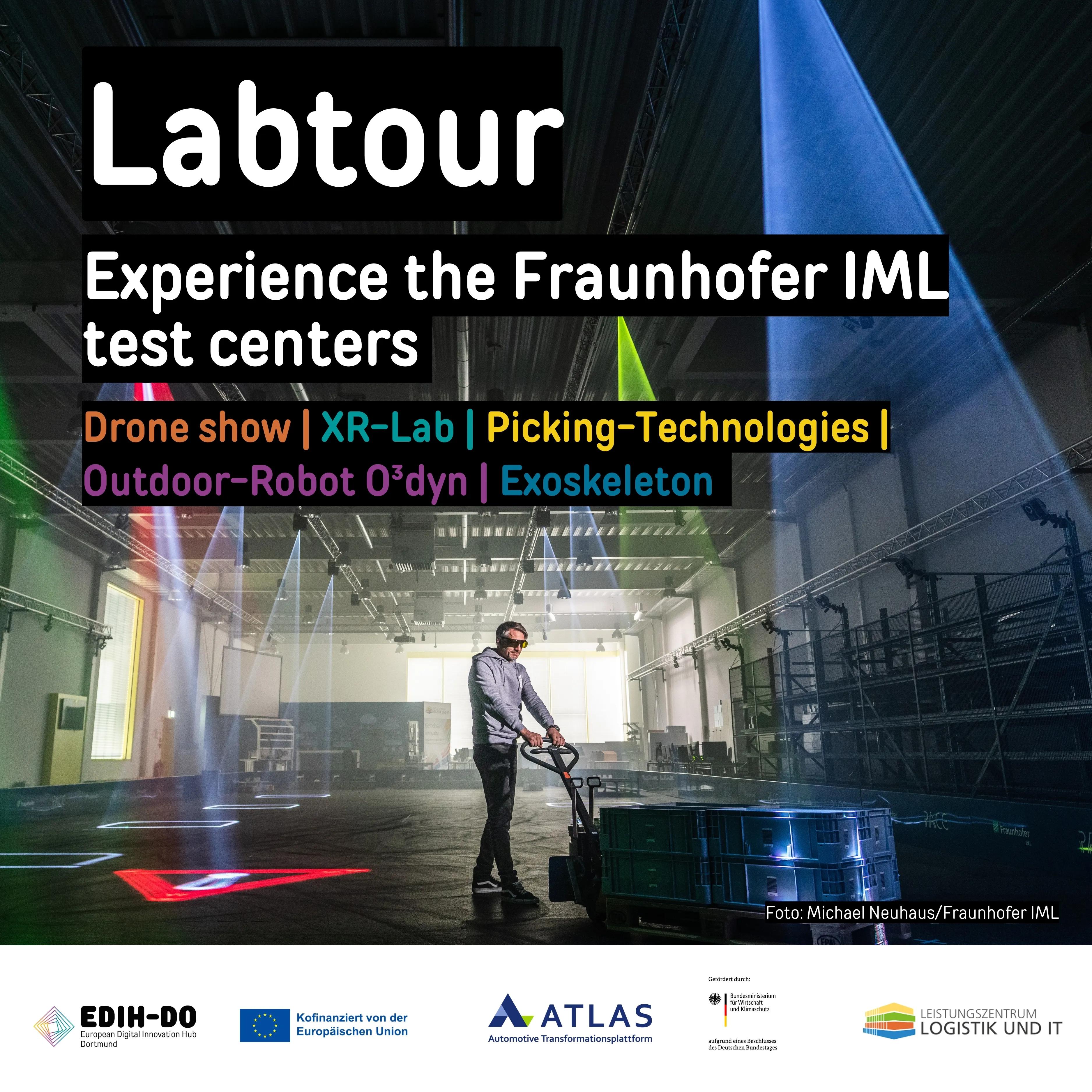 Labtour at Fraunhofer IML: Experience the logistics of the future